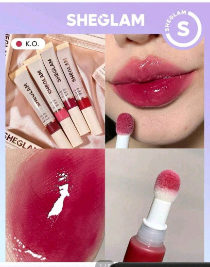 SHEGLAM Pout Pillow Cushion lip gloss (K.O)