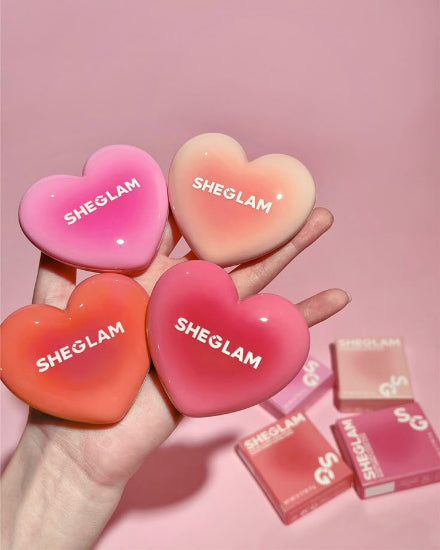 SHEGLAM Cupid Heart Shaped Cream Blush (Delight)