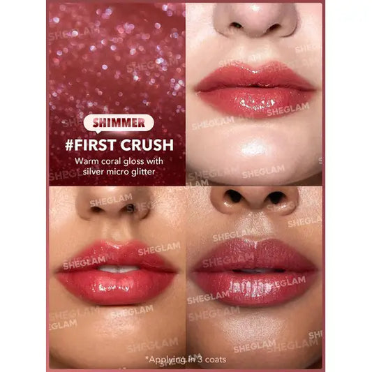 SHEGLAM Pout-Perfect Shimmer Lip Plumper(First Crush)